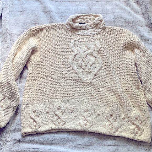 EUC Handmade Sweater from Crafter- Like New - Picture 3 of 4